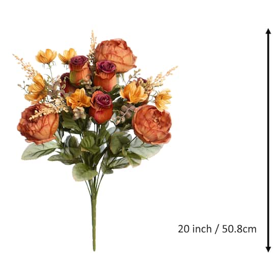 20" Orange Rose Mix Bush by Ashland®